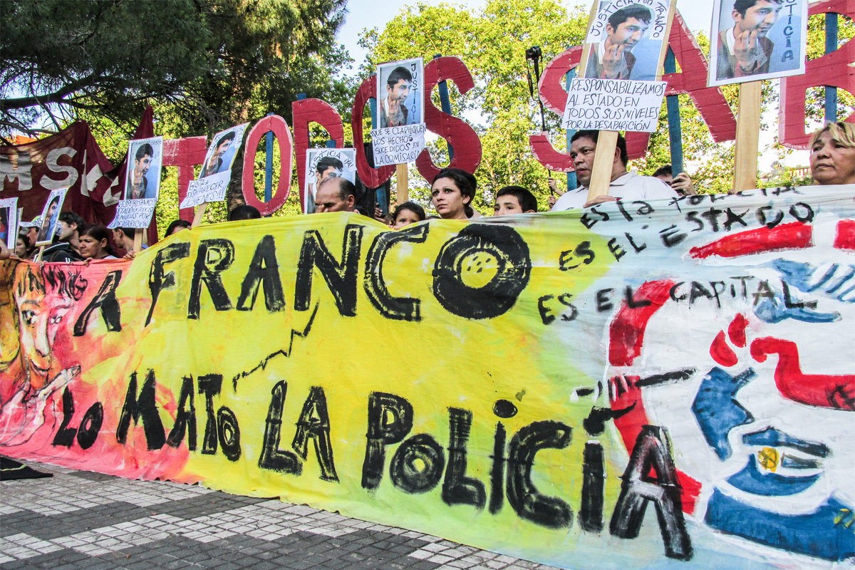 Marcha y recital en reclamo de justicia por la muerte de Franco Casco
