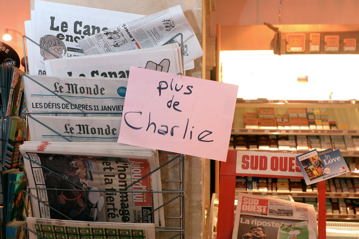 Charlie Hebdo, ¡agotada!