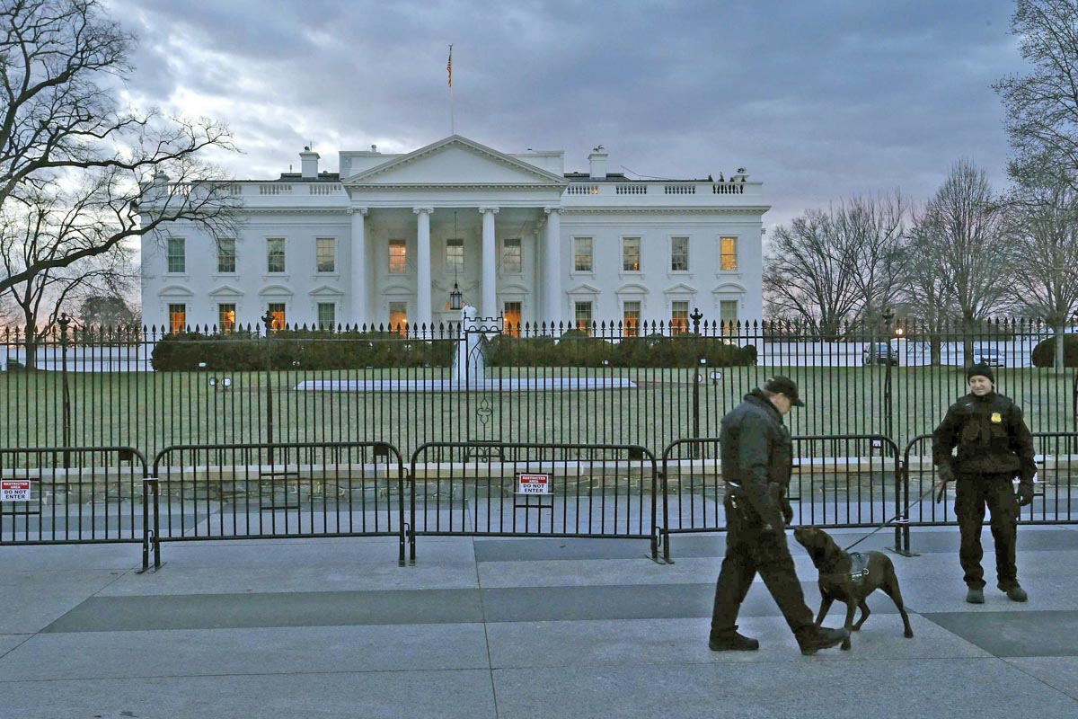 Se estrelló un dron en los jardines de la Casa Blanca