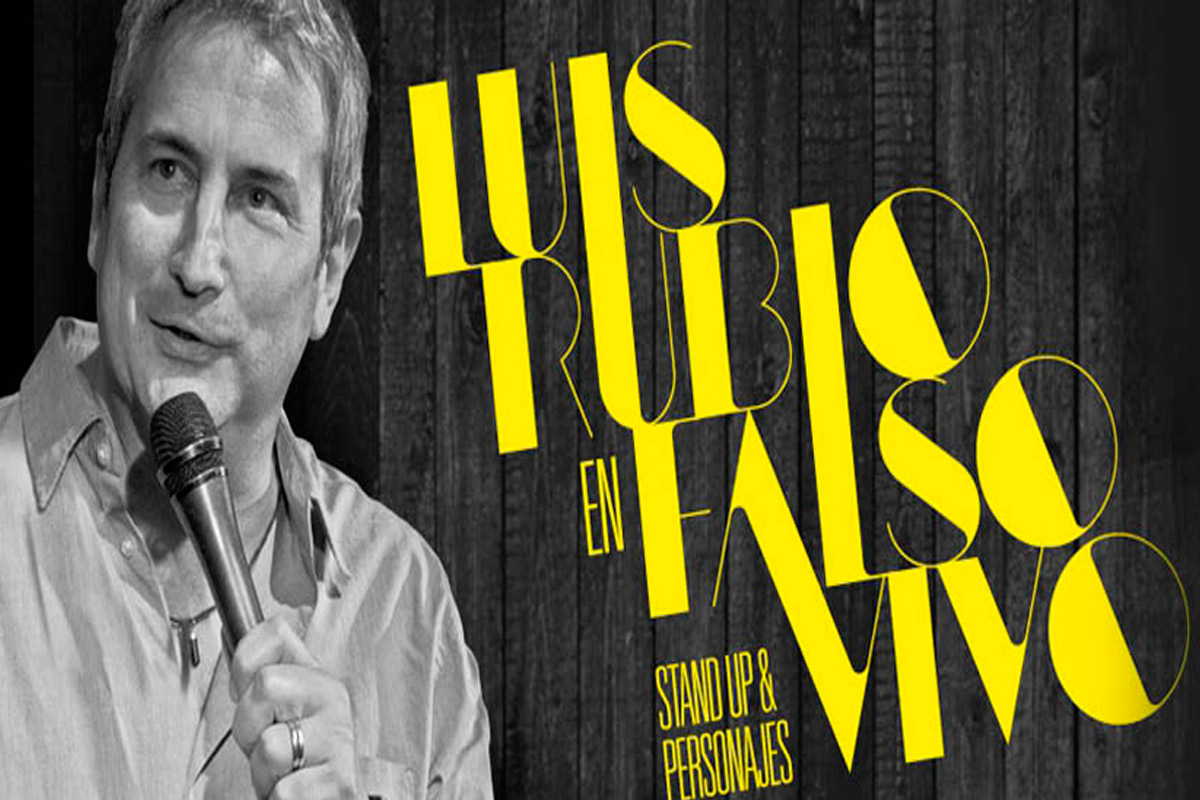 Luis Rubio vuelve al stand up con “Falso Vivo”