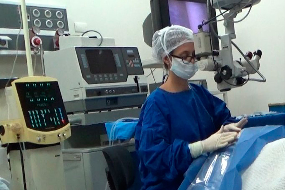 En el Centenario se realizaron cinco exitosas cirugías de Cataratas