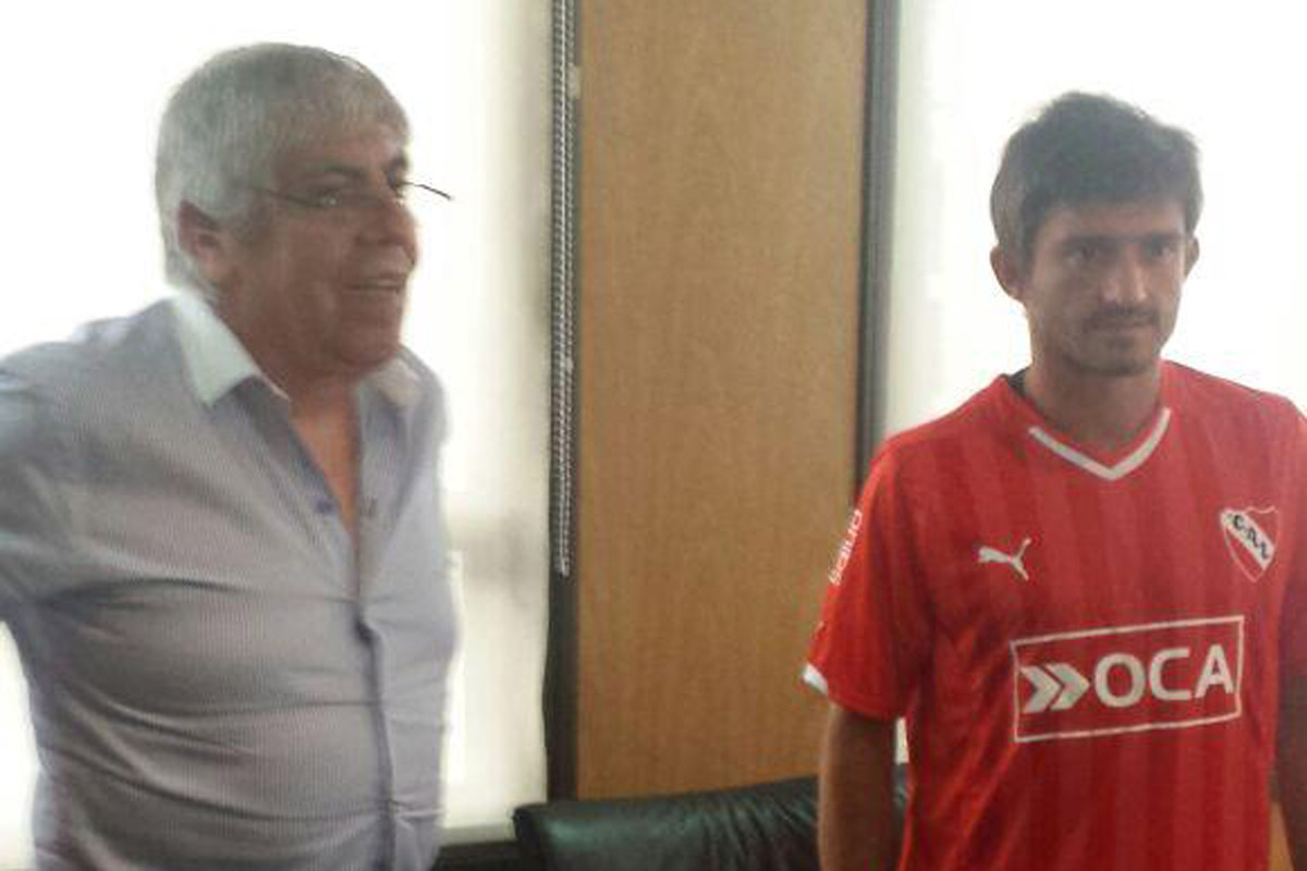 Emiliano Papa ya es jugador de Independiente