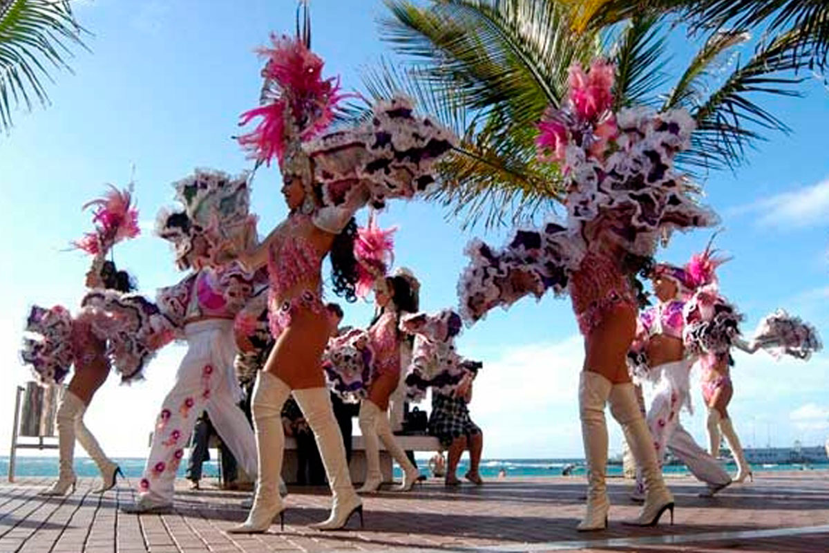 Fiesta de Carnaval en la Playa