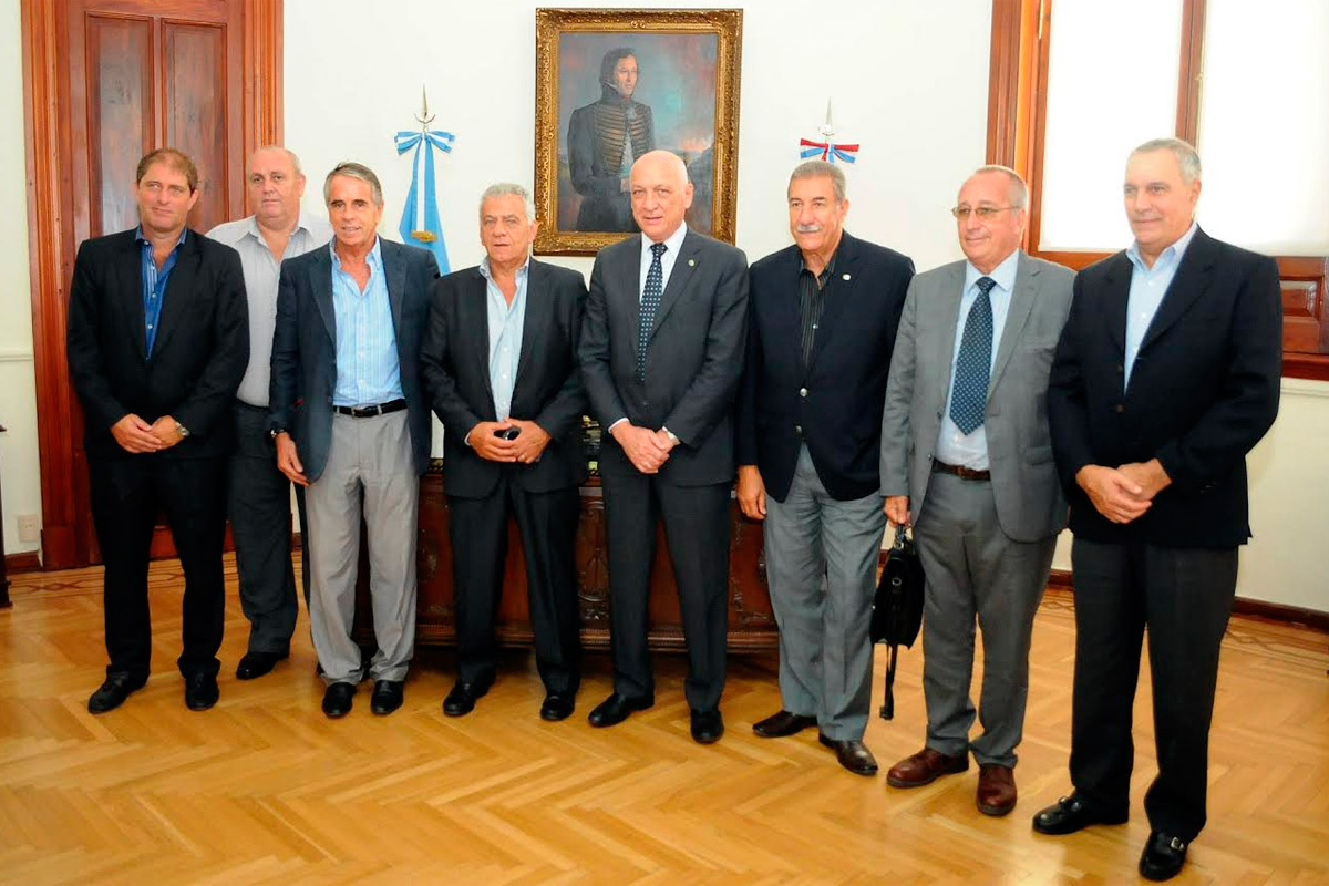 Bonfatti se reunió con los presidentes de clubes santafesinos de fútbol