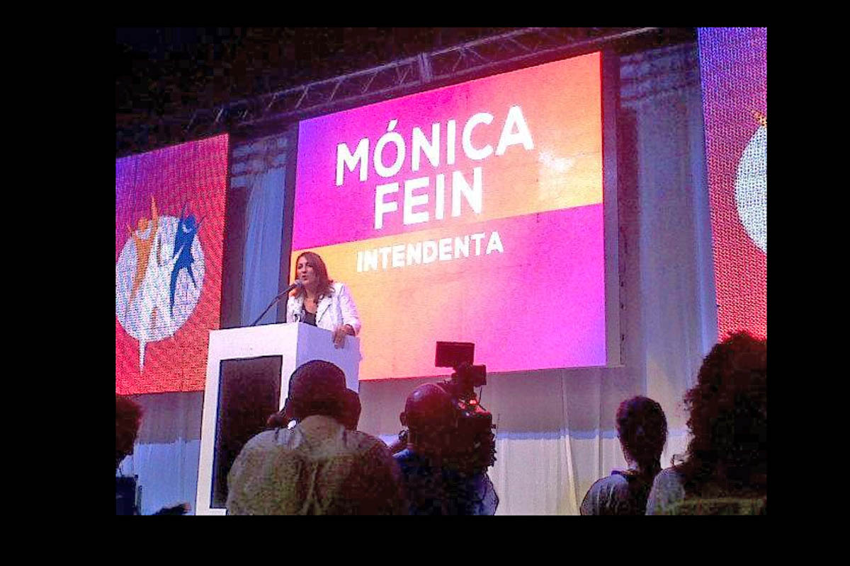 Mónica Fein lanzó su reelección para intendenta