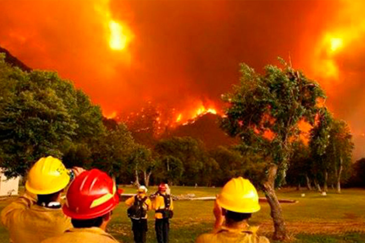 Incendios en Chubut: «El fuego está contenido, no controlado»