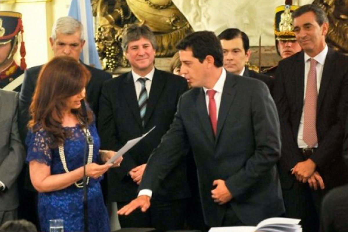 Cristina tomó juramento a los nuevos ministros
