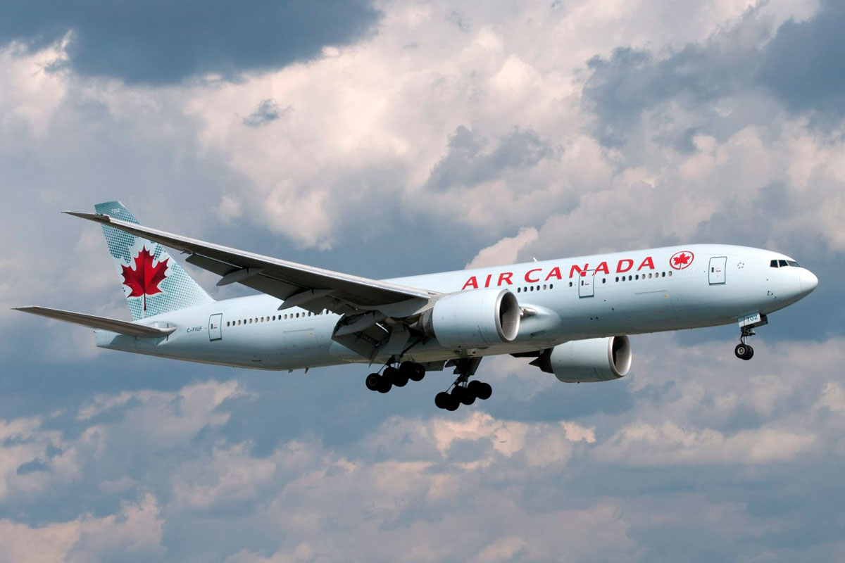 Un avión de Air Canada se estrelló durante el aterrizaje