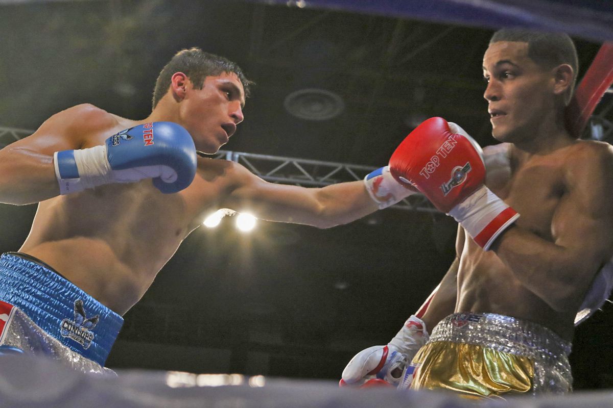 El boxeador rosarino Piero Carloni ganó en Puerto Rico