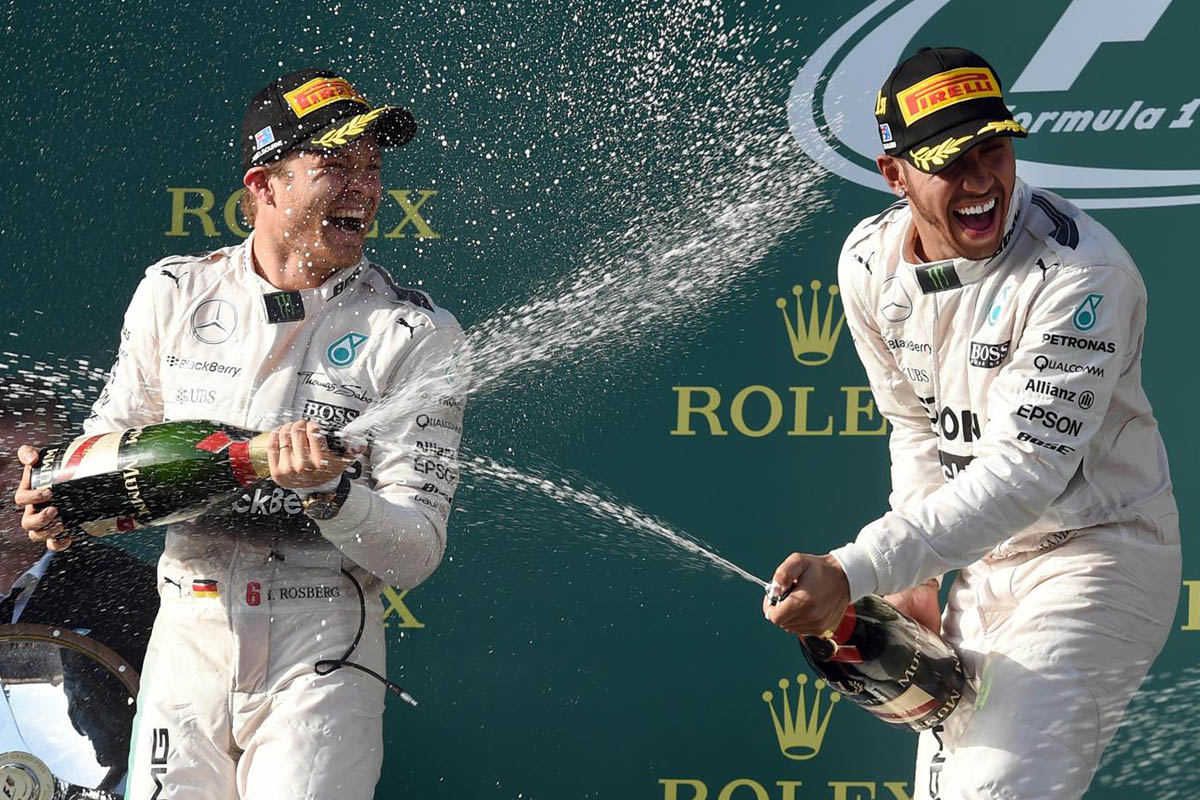 Hamilton se quedó con la primera del año de la Fórmula 1