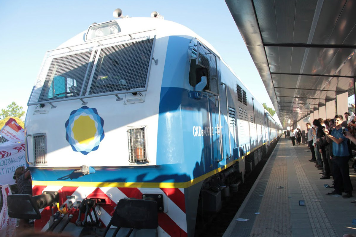 Prueba exitosa: arribó a Rosario el tren desde Retiro