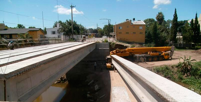 Avanza nuevo puente que une San Lorenzo y Puerto