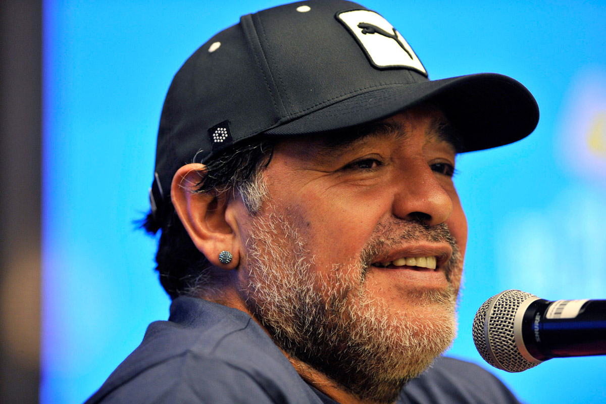 Maradona se refirió al escándalo en la FIFA