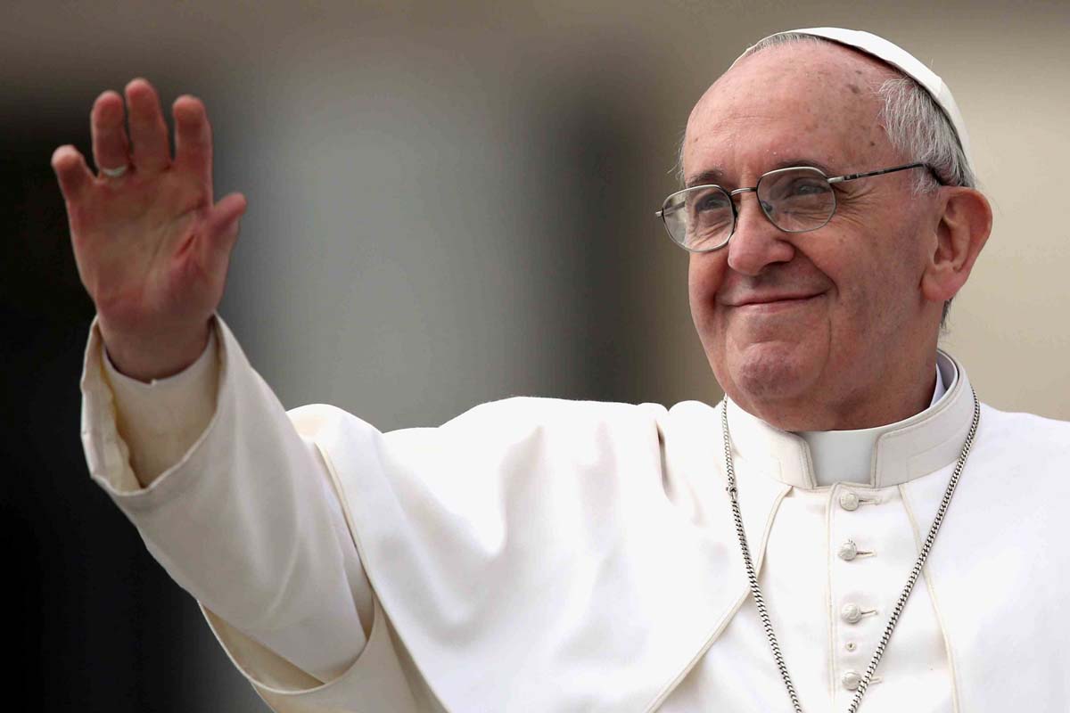 Papa: «Falta de voluntad para combatir el hambre»