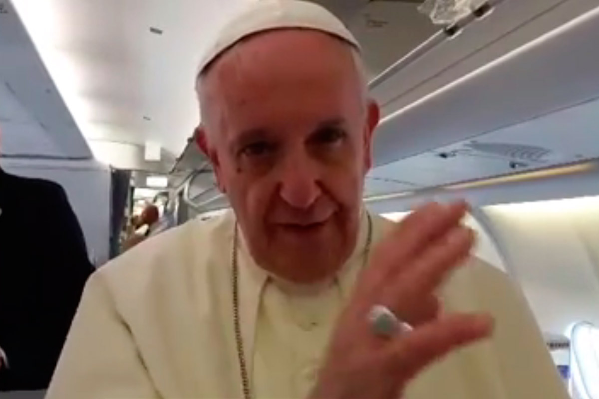 Emotivo mensaje del Papa a un rosarino que padece leucemia