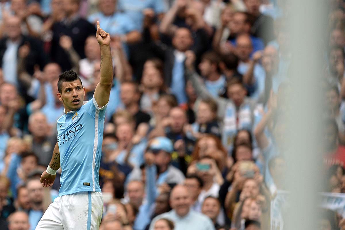 Con gol de Agüero, Manchester City venció al campeón