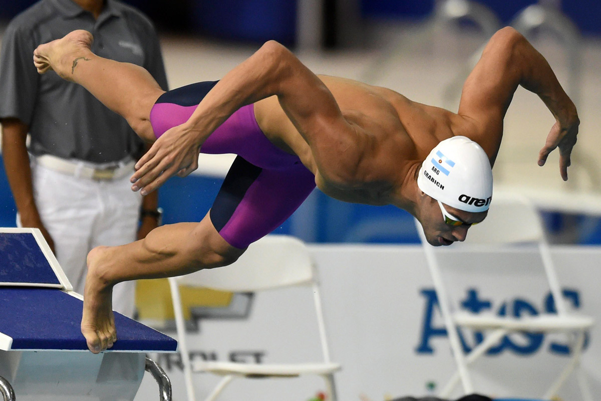 Grabich se alzó con la plata en el Mundial de natación