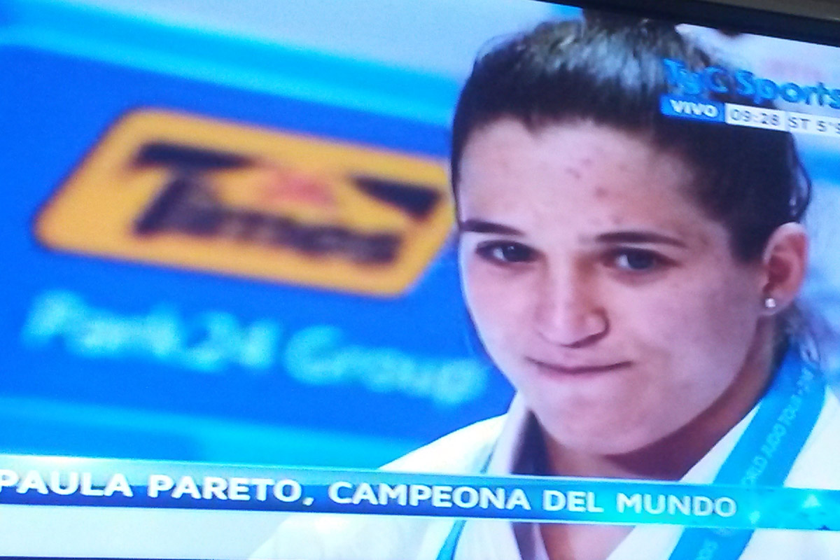 Histórico: la argentina Pareto campeona del mundo en judo