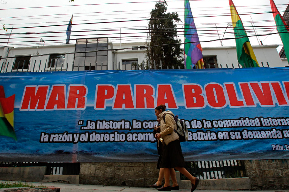 Bolivia llamó a actos en el país en espera del fallo de La Haya