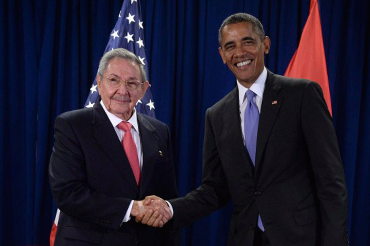Histórica reunión bilateral Obama-Castro en la ONU