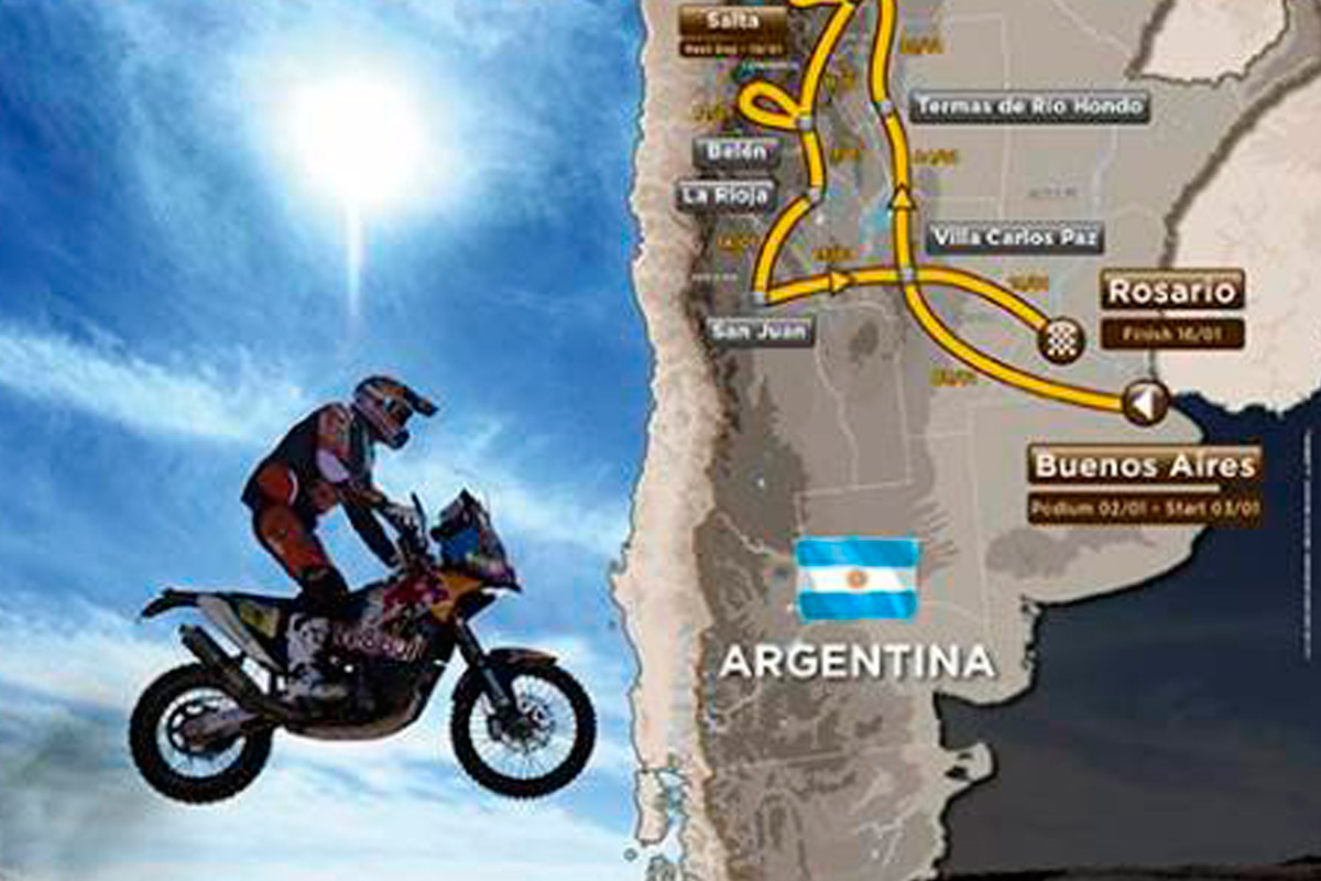 El Dakar 2016 larga en Buenos Aires y termina en Rosario