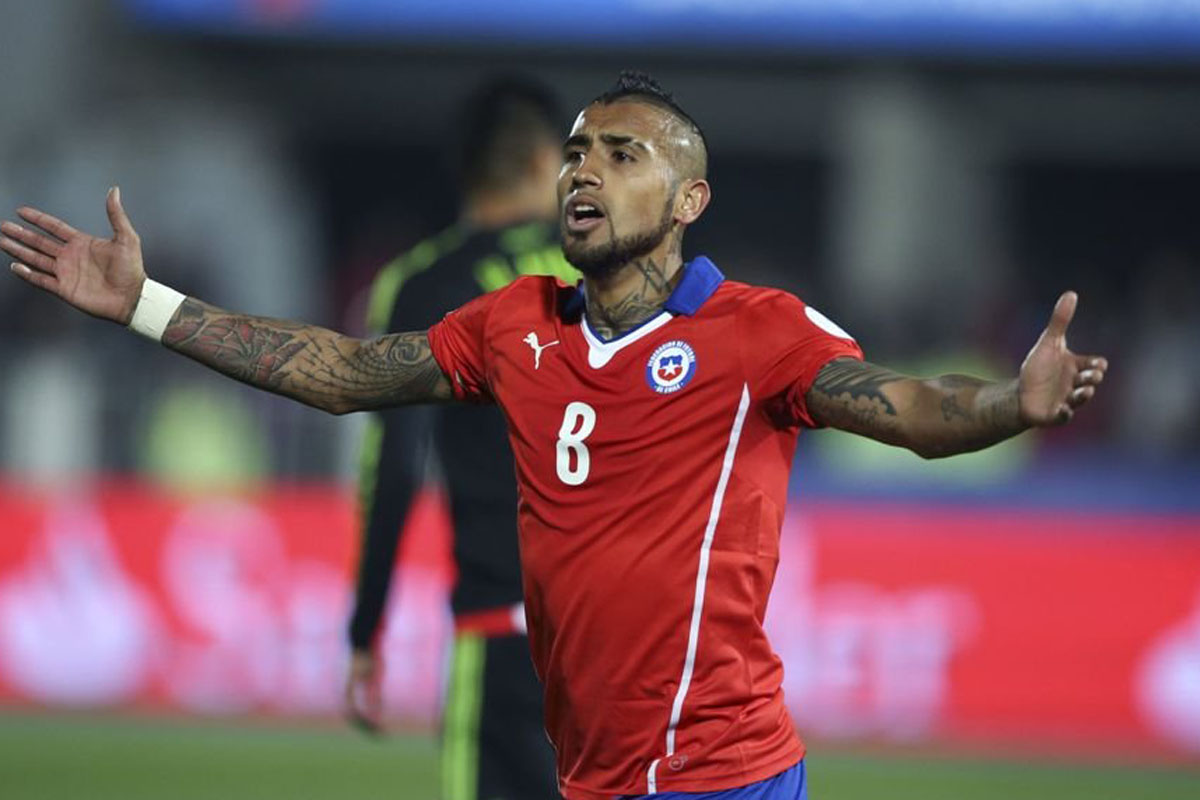 Vidal fue desafectado de la selección chilena de fútbol