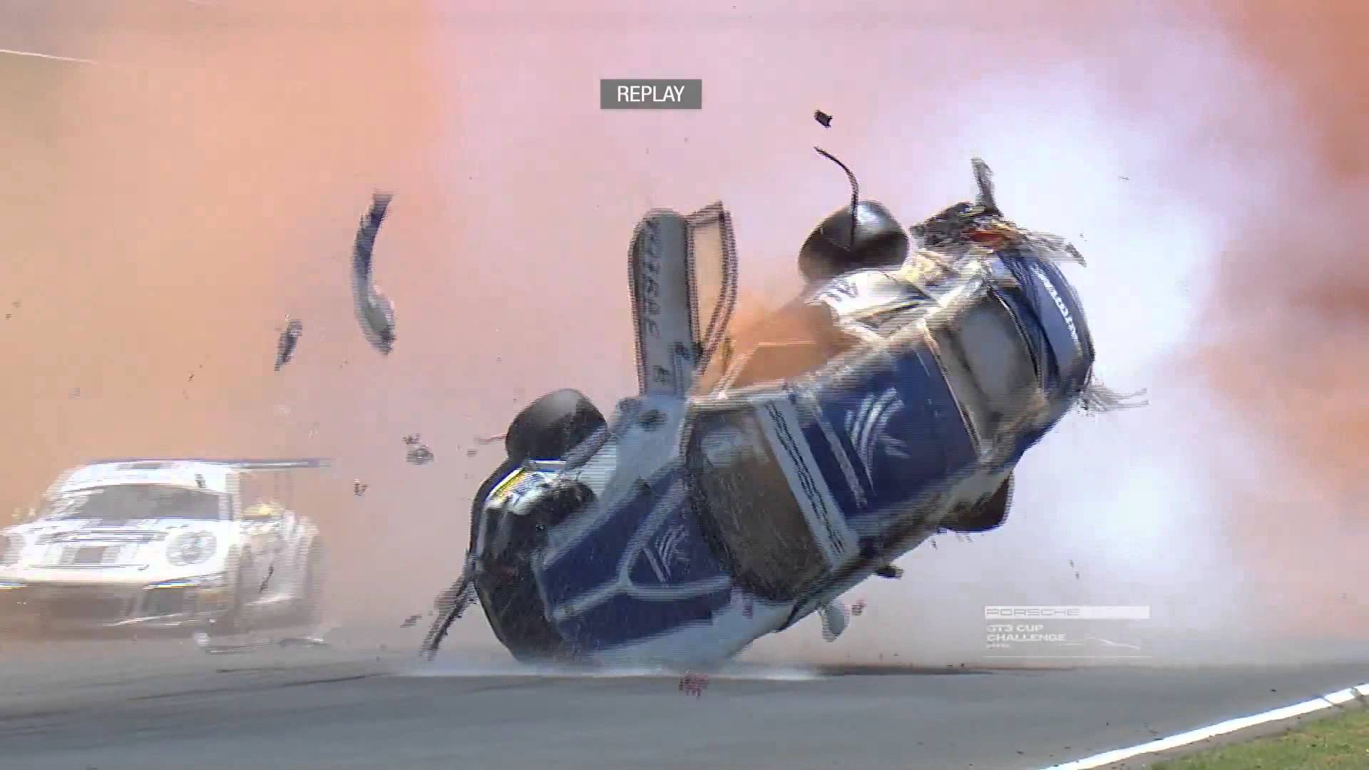 Impresionante accidente del hijo de Nelson Piquet