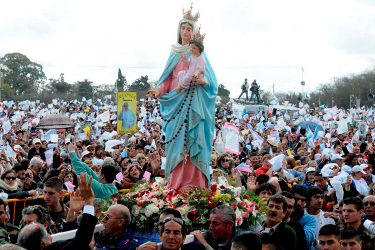 Festejos por el 32° aniversario de la Virgen de San Nicólas