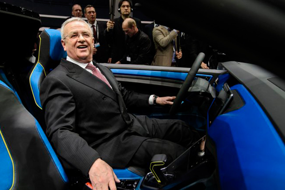 Renunció Martin Winterkorn, presidente de Volkswagen