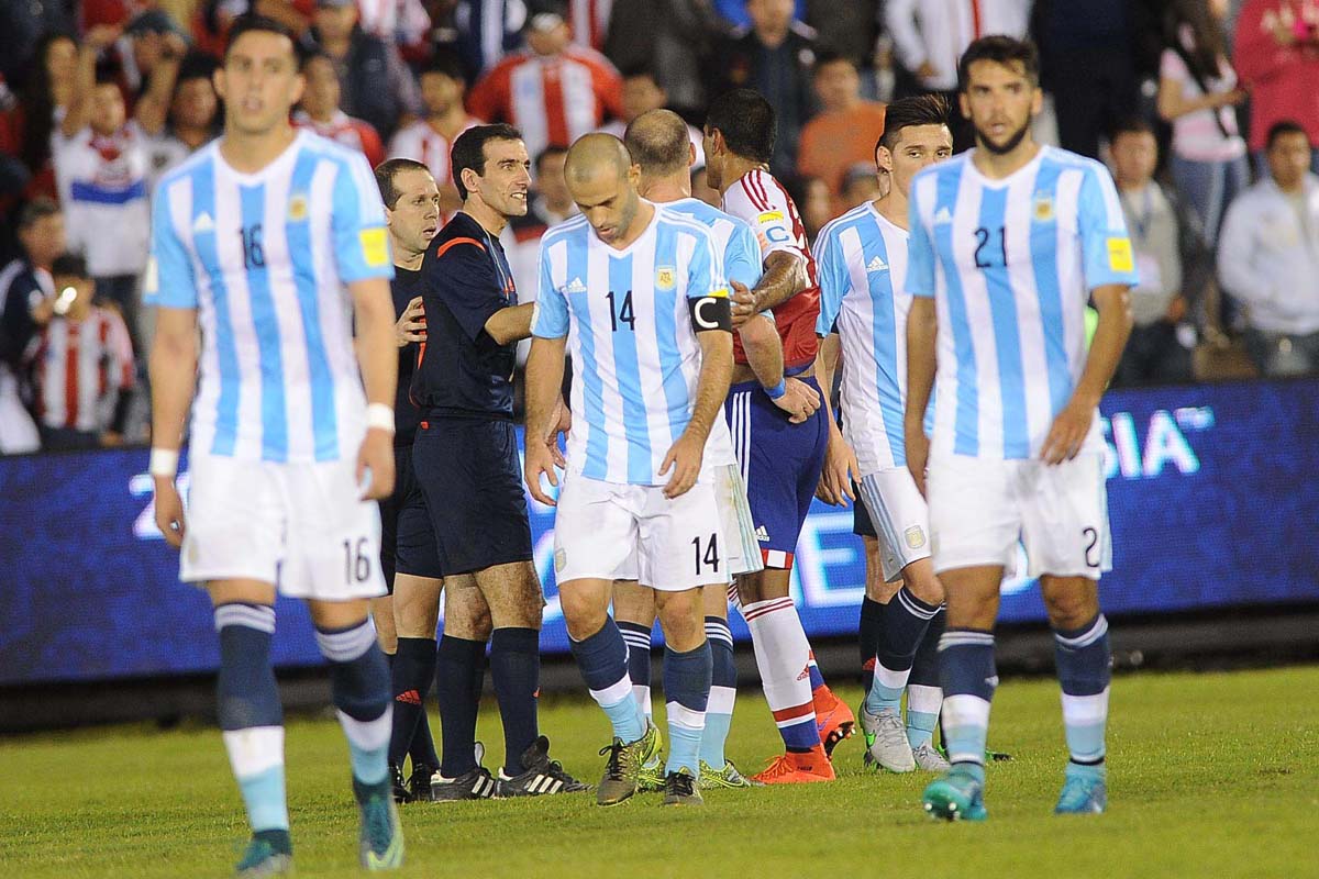 Argentina empató con Paraguay por las eliminatorias