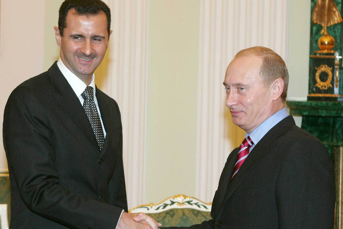 Al Asad visitó a Putín y agradeció su apoyo contra el EI