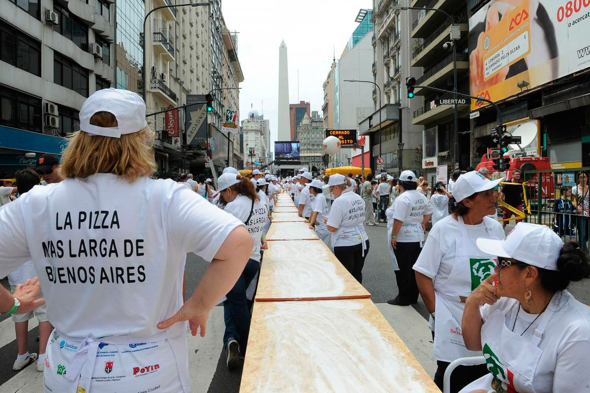 Se cocinará “La pizza más larga de Buenos Aires”
