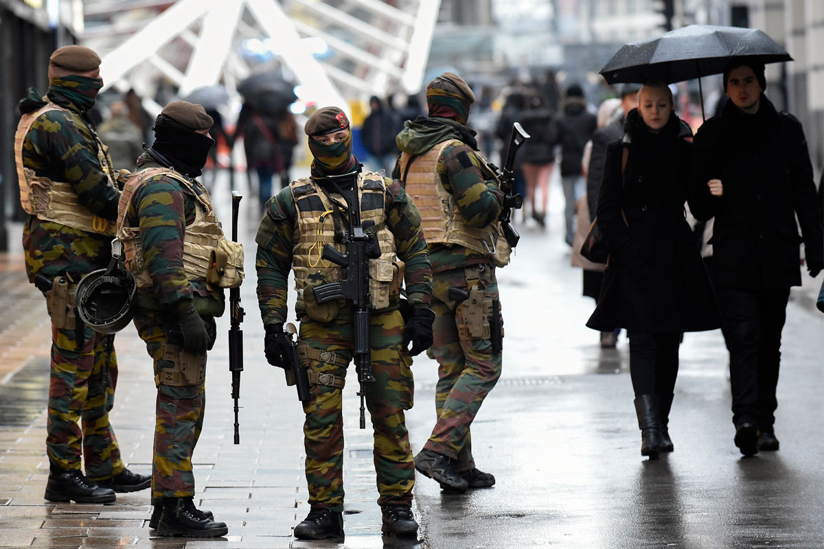 Bruselas en alerta máxima por amenaza de atentados