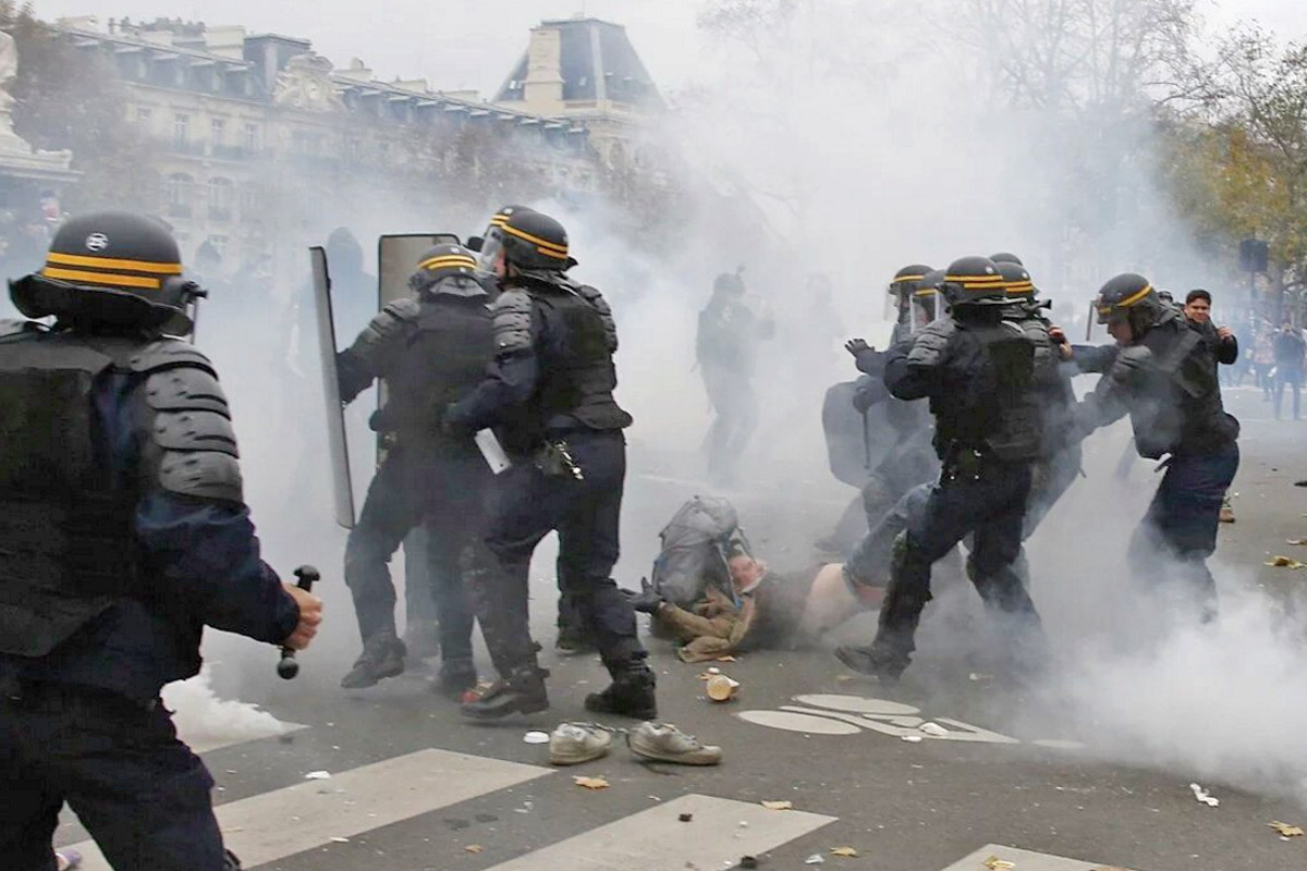 Disturbios en París a horas de la cumbre por el clima