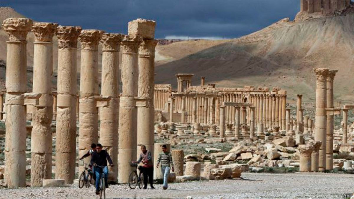 Rusia anunció bombardeos en la región Siria de Palmira