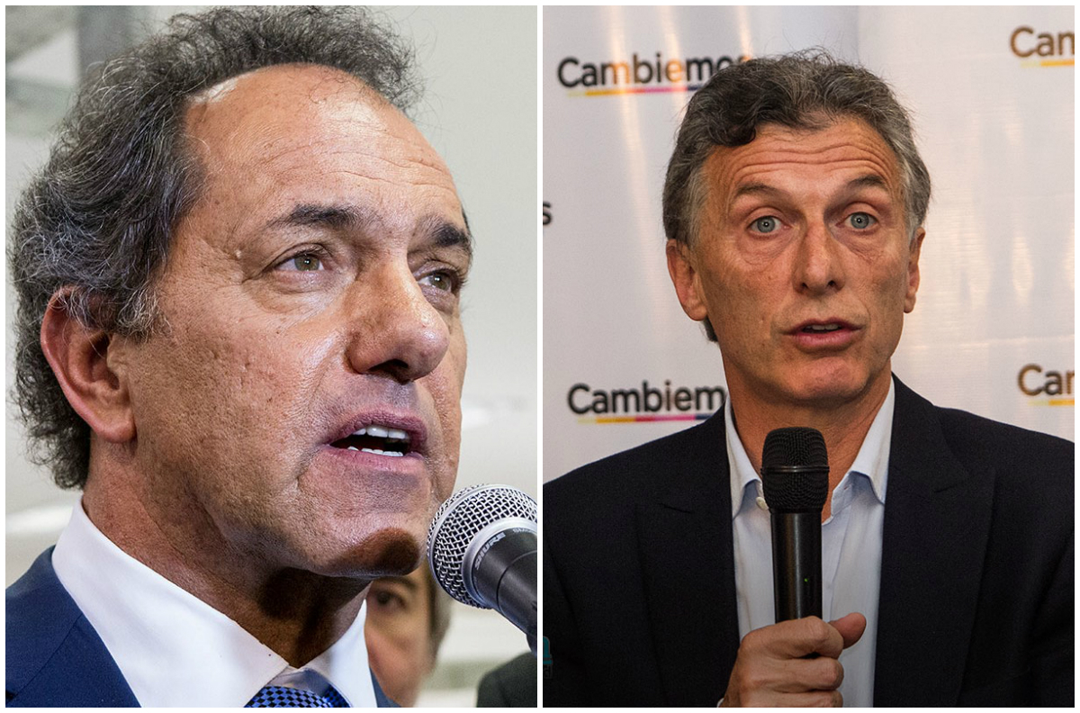 Scioli y Macri se enfrentarán en histórico debate