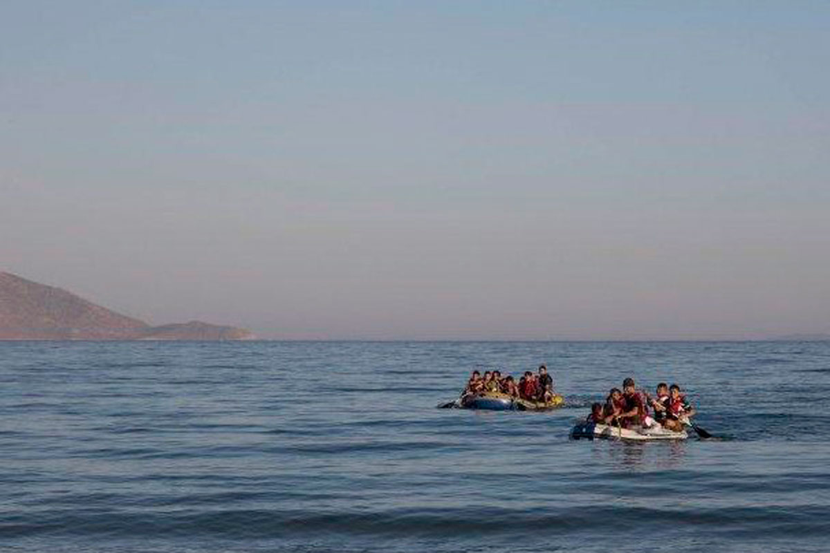 Once migrantes mueren ahogados frente a isla griega