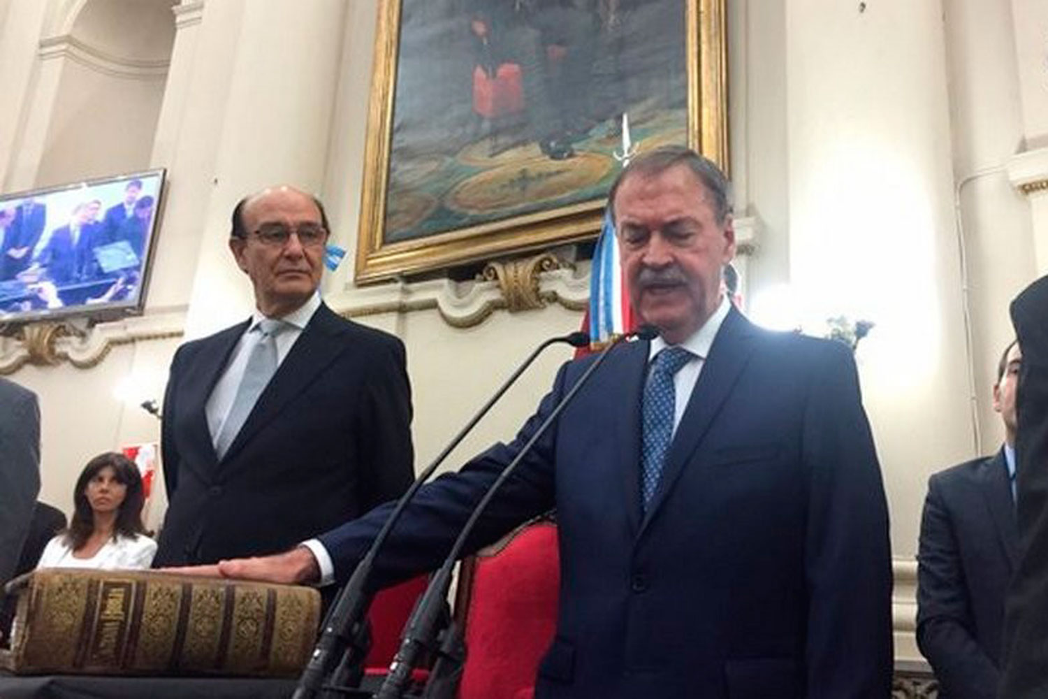 Juan Schiaretti asumió como gobernador de Córdoba