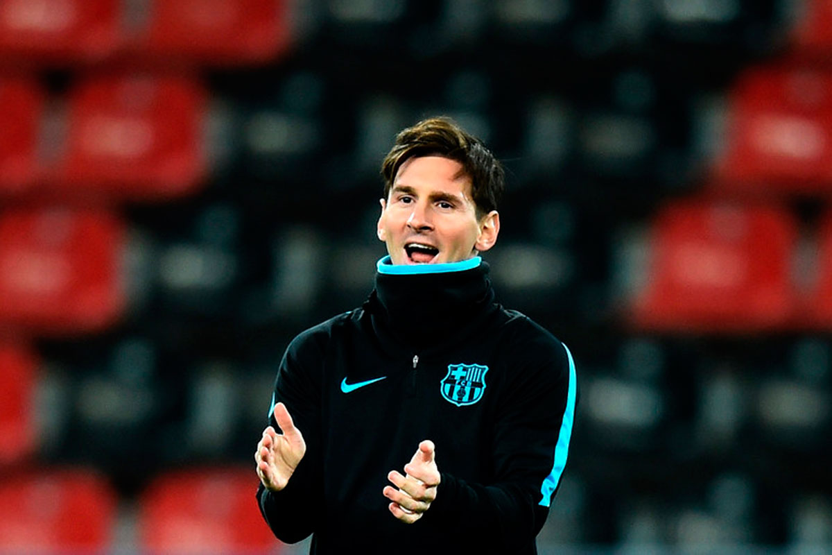 Messi entrenó con normalidad y confían que estará en la final