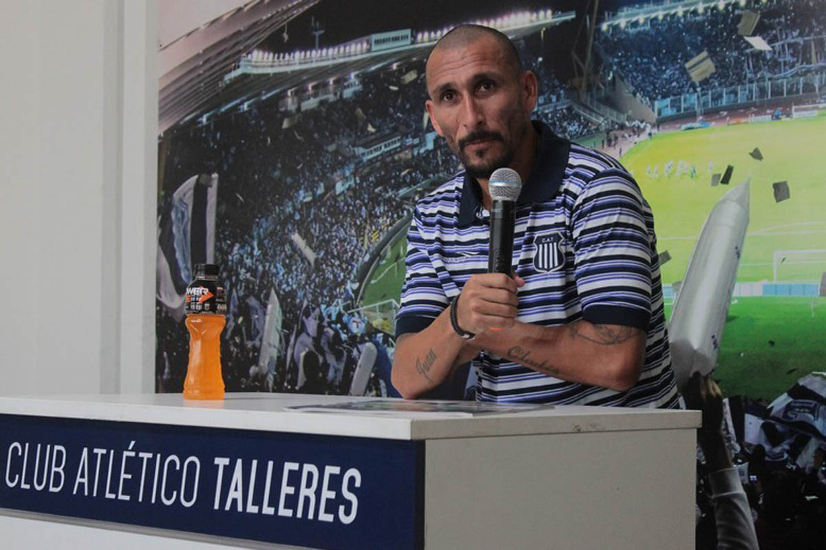Guiñazú sufrió una fractura y no podrá debutar en Talleres