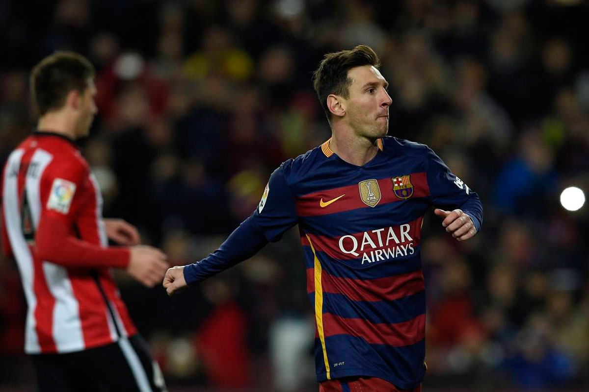 Barcelona echa por tierra alguna lesión de Lionel Messi