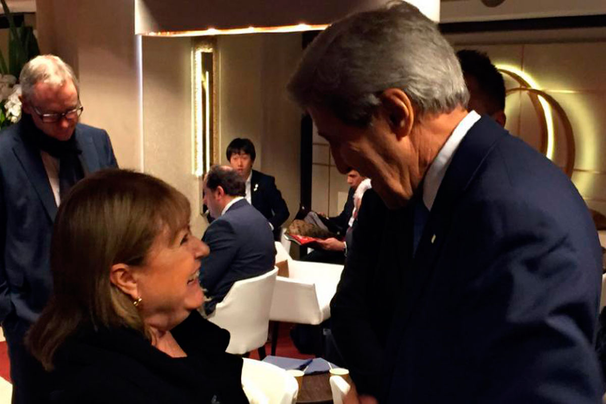 Malcorra pide a Kerry gestar reunión entre Macri y Obama