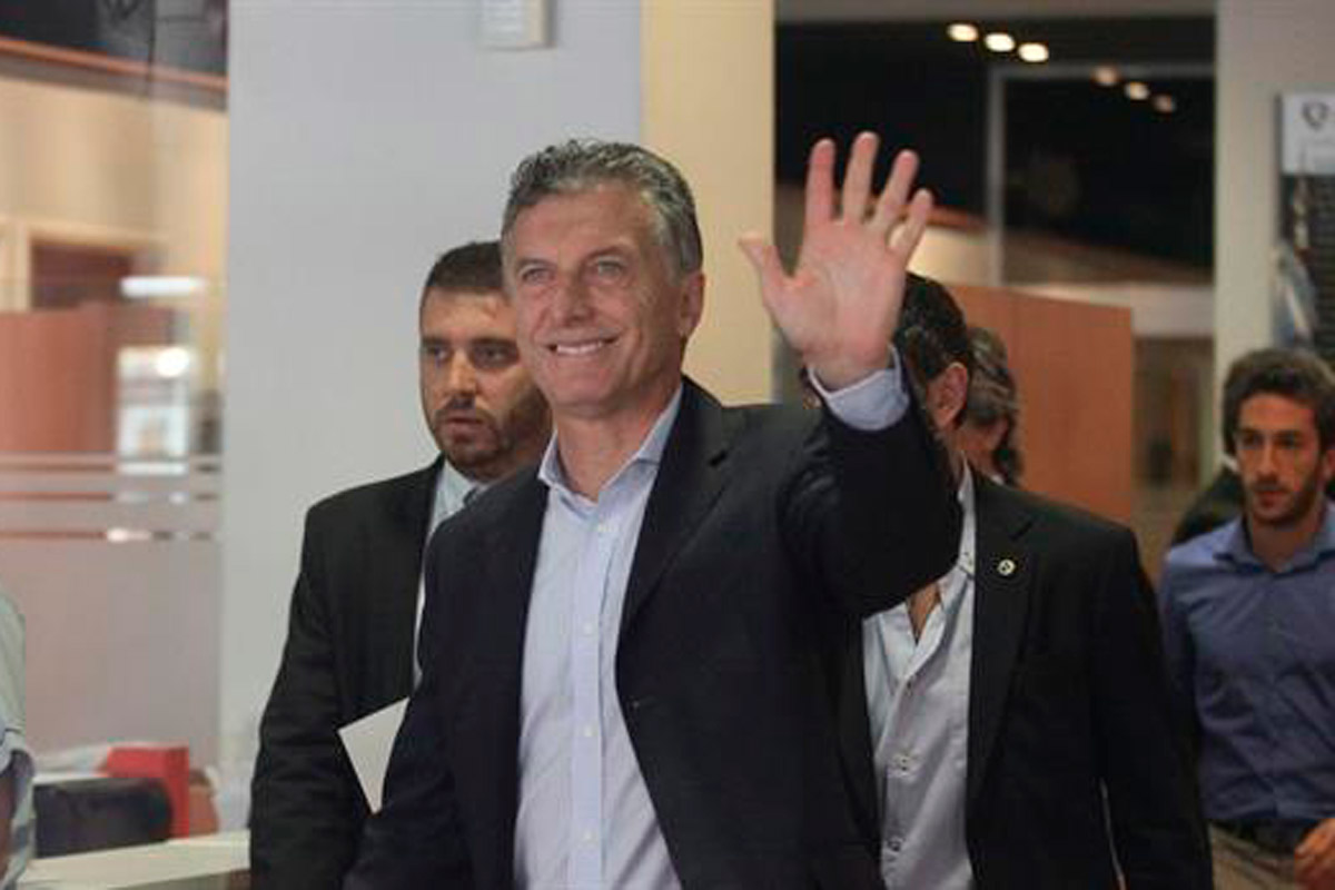 Macri ya está en Córdoba para una reunión de Gabinete