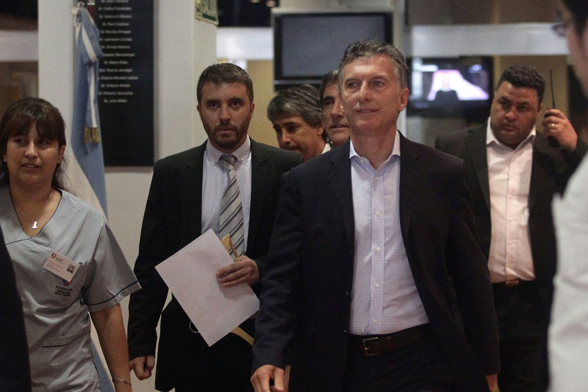Macri se hizo estudios «de rutina» por lesión en su costilla