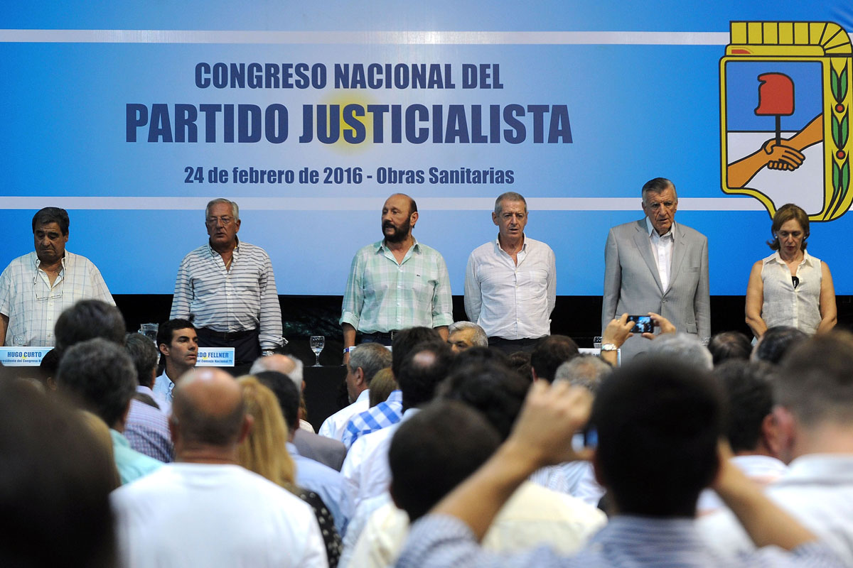 El Congreso del PJ ratificó comicios para el 8 de mayo