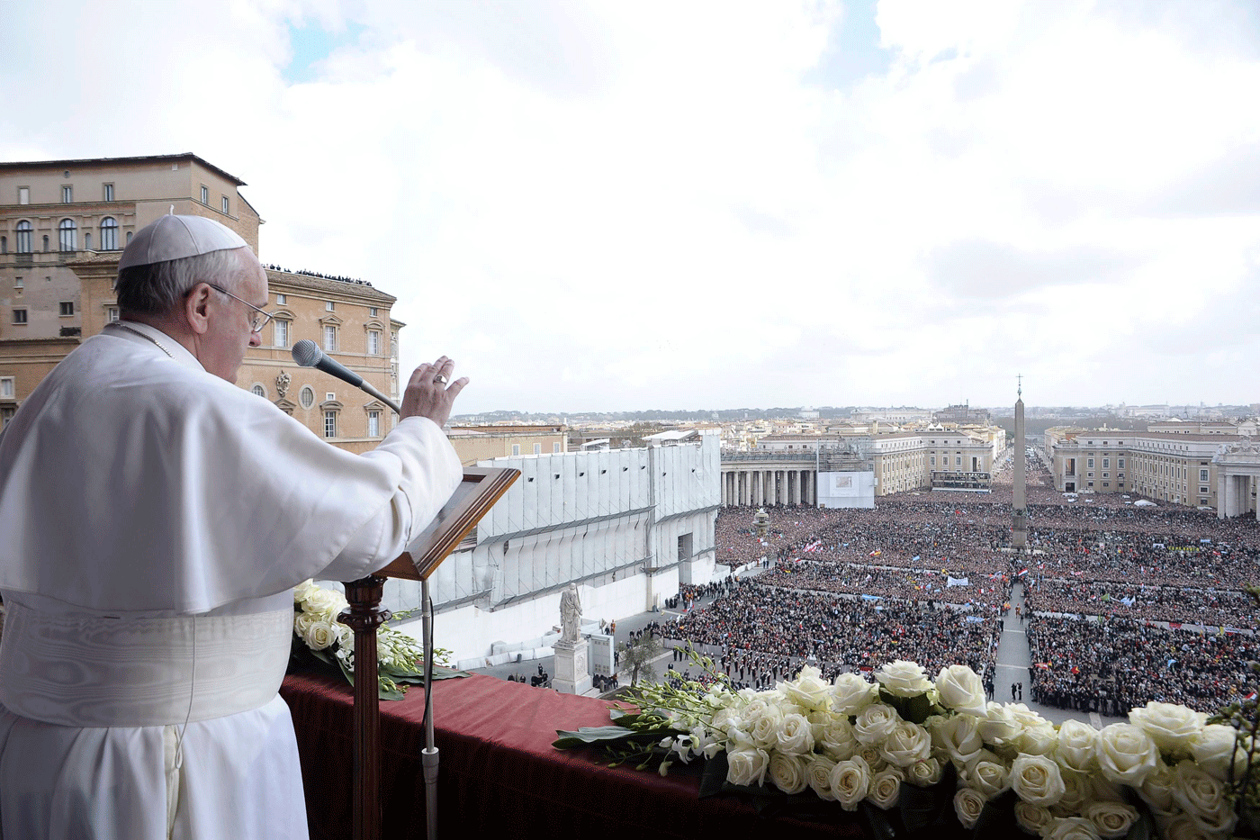 Francisco celebró tres años de su elección como Pontífice