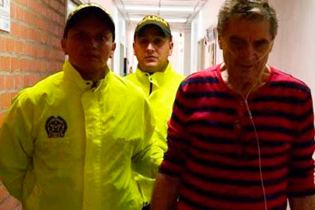 Detuvieron al represor Juan Carlos Bossi en Colombia