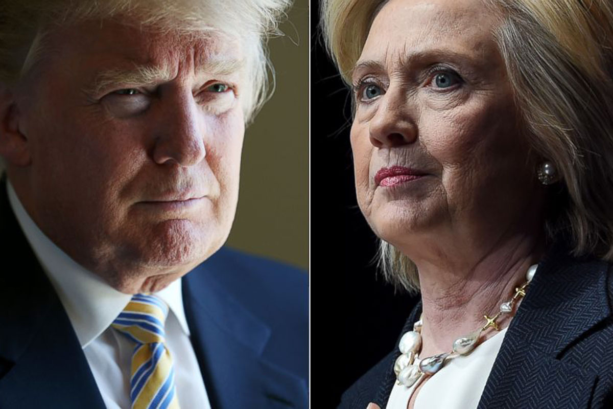 Batalla épica en ciernes entre Clinton y Trump