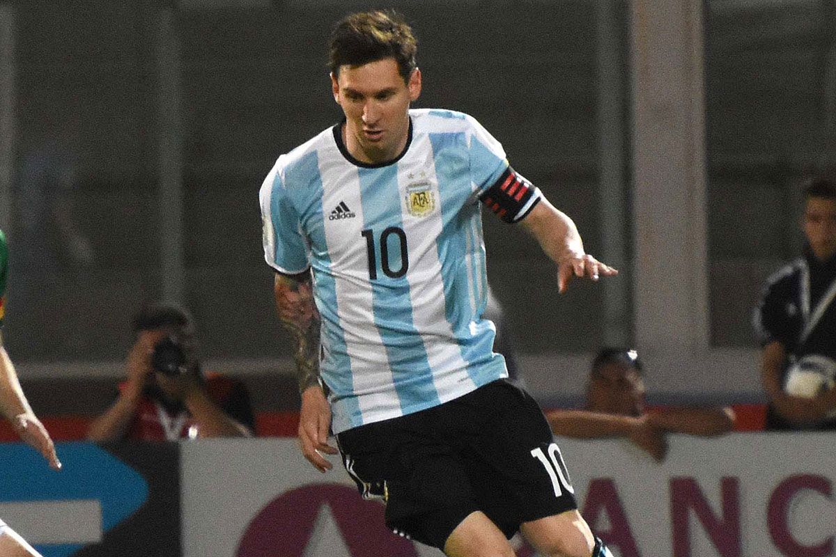 Messi podrá estar en el debut con Chile en la Copa América