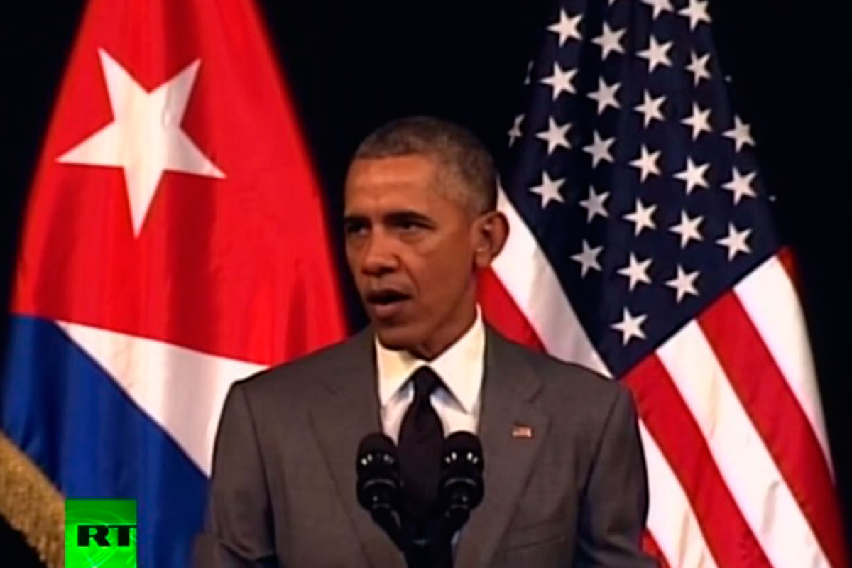 Obama en La Habana: “Es hora de levantar el embargo”